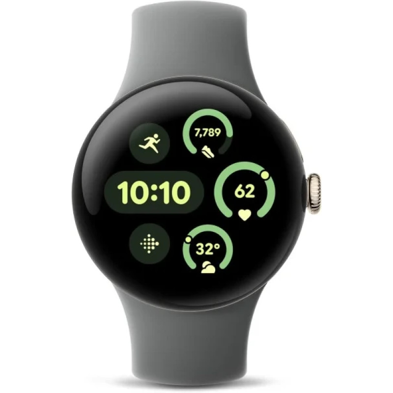 Smart Watch Google Pixel Watch 3 41mm Bluetooth / WiFi Gold Case/Hazel Band Global version
