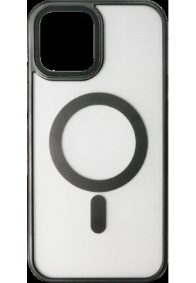 Накладка iPhone 12/12 Pro black Blur Case with Magnetic Ring Proove
