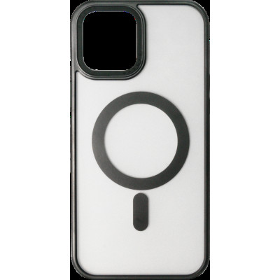 Накладка iPhone 12/12 Pro black Blur Case with Magnetic Ring Proove
