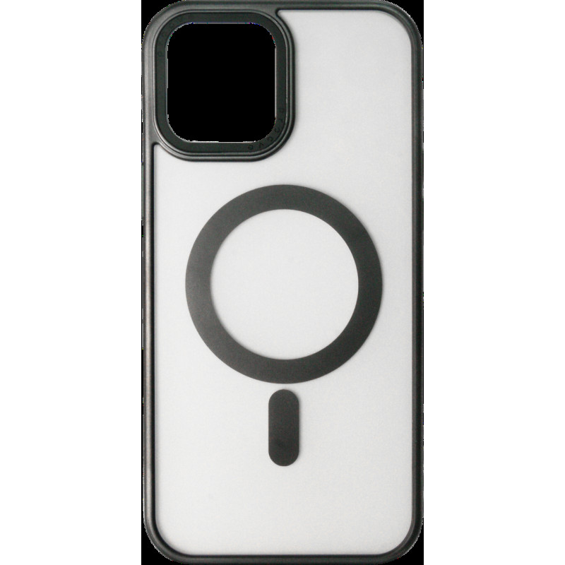 Накладка iPhone 12/12 Pro black Blur Case with Magnetic Ring Proove