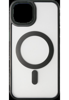 Накладка iPhone 13 black Blur Case with Magnetic Ring Proove