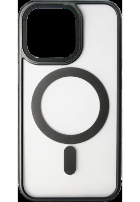 Накладка iPhone 13 Pro black Blur Case with Magnetic Ring Proove