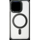 Накладка iPhone 13 Pro black Blur Case with Magnetic Ring Proove