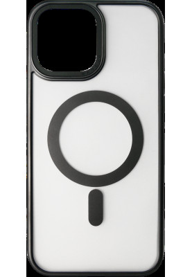 Накладка iPhone 13 Pro Max black Blur Case with Magnetic Ring Proove