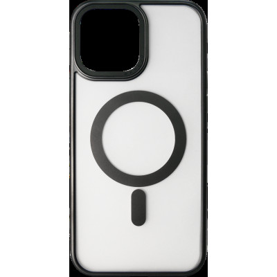 Накладка iPhone 13 Pro Max black Blur Case with Magnetic Ring Proove