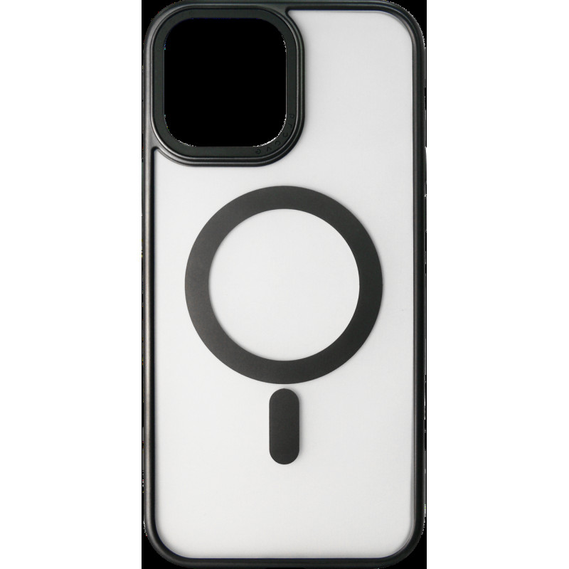 Накладка iPhone 13 Pro Max black Blur Case with Magnetic Ring Proove