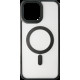 Накладка iPhone 13 Pro Max black Blur Case with Magnetic Ring Proove