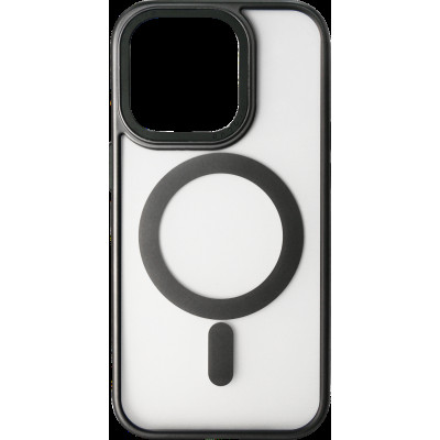 Накладка iPhone 14 Pro black Blur Case with Magnetic Ring Proove