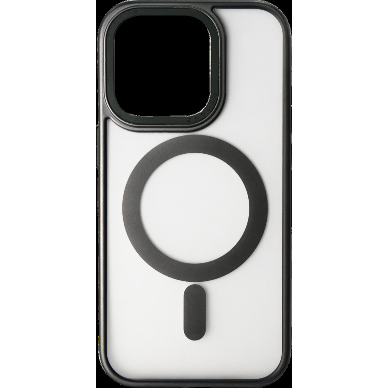 Накладка iPhone 14 Pro black Blur Case with Magnetic Ring Proove