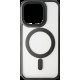 Накладка iPhone 14 Pro black Blur Case with Magnetic Ring Proove
