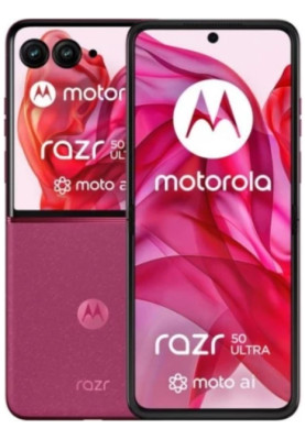 Смартфон Motorola Razr 50 Ultra 12/512GB Hot Pink UA UCRF