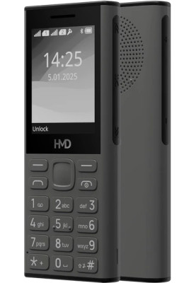 Телефон HMD 130 Music TA-1717 DS Dark Grey UA UCRF