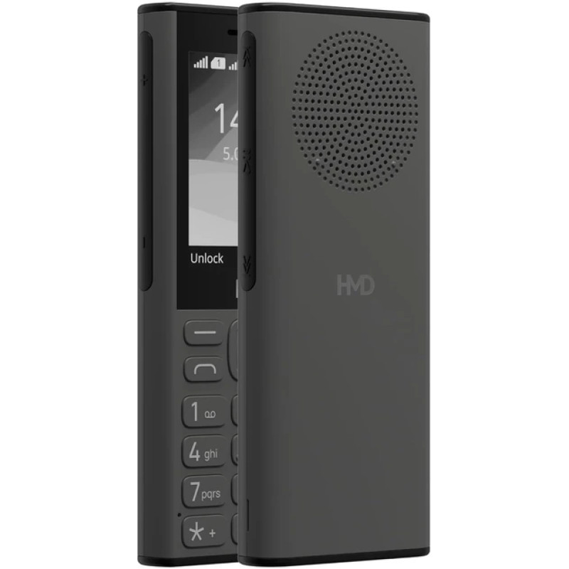 Телефон HMD 130 Music TA-1717 DS Dark Grey UA UCRF