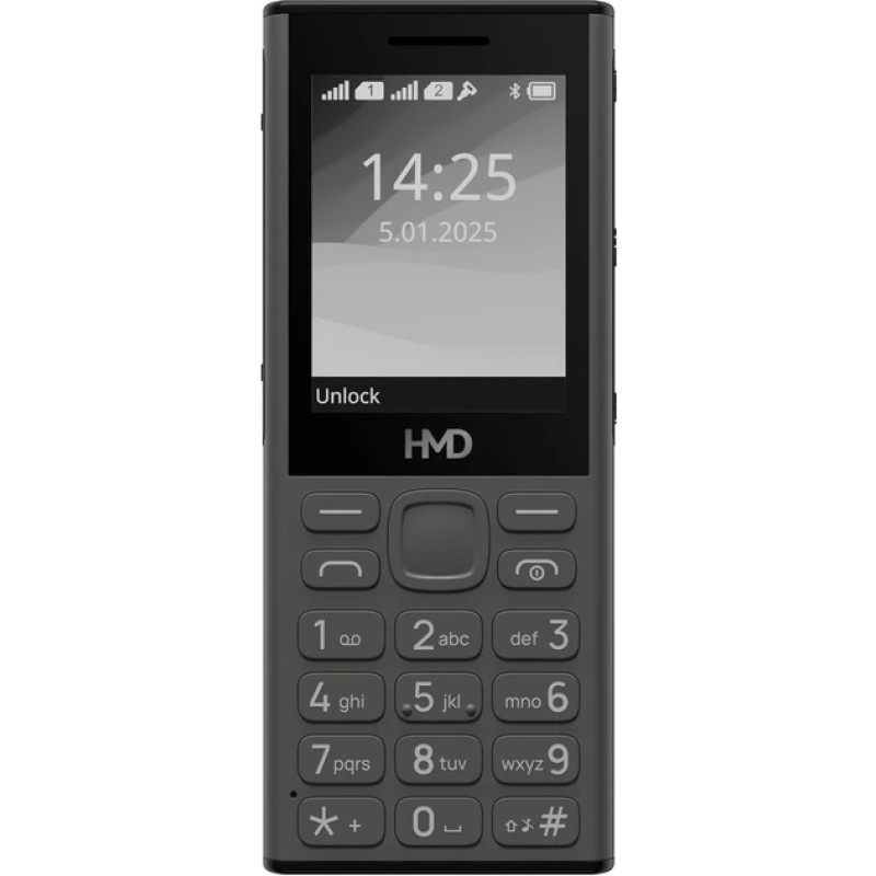 Телефон HMD 130 Music TA-1717 DS Dark Grey UA UCRF
