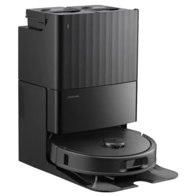 Робот-пилосос з вологим прибиранням Roborock QR 798 Black UA UCRF