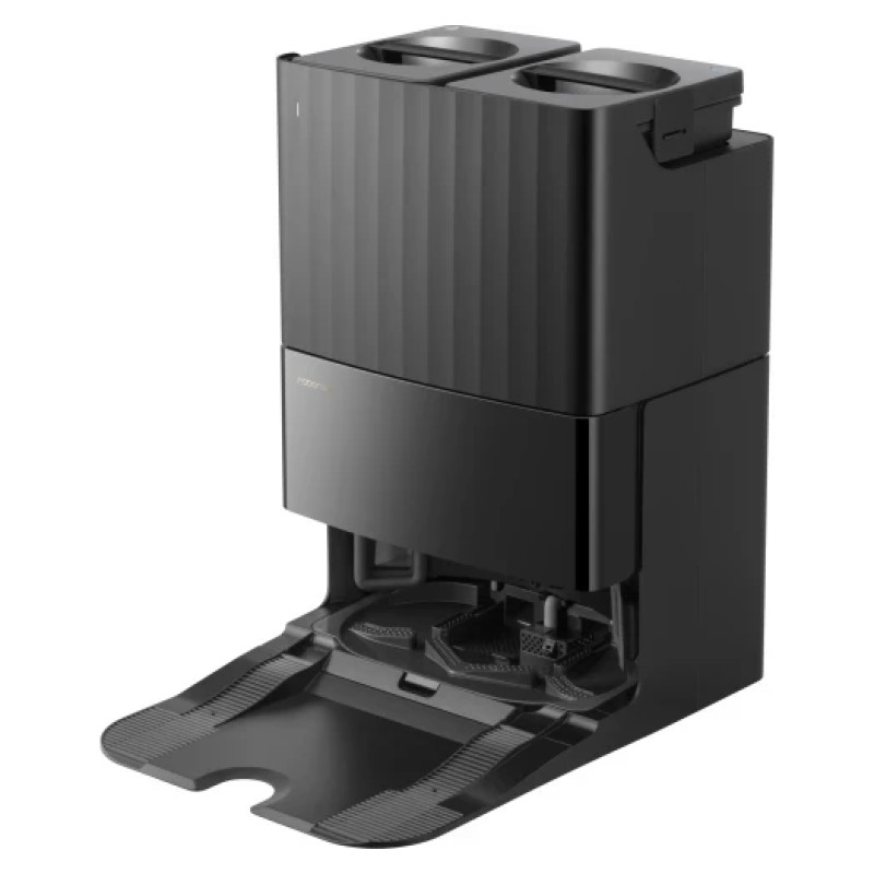 Робот-пилосос з вологим прибиранням Roborock Qrevo 5AE Black UA UCRF