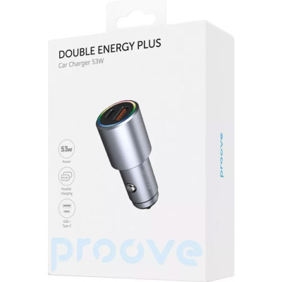 АЗП блочок 53W USB/USB-C Double Energy Plus Proove UA