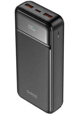 Power Bank Sigma X-power SI20A4QL 20000mAh 22,5W PD20W black UA