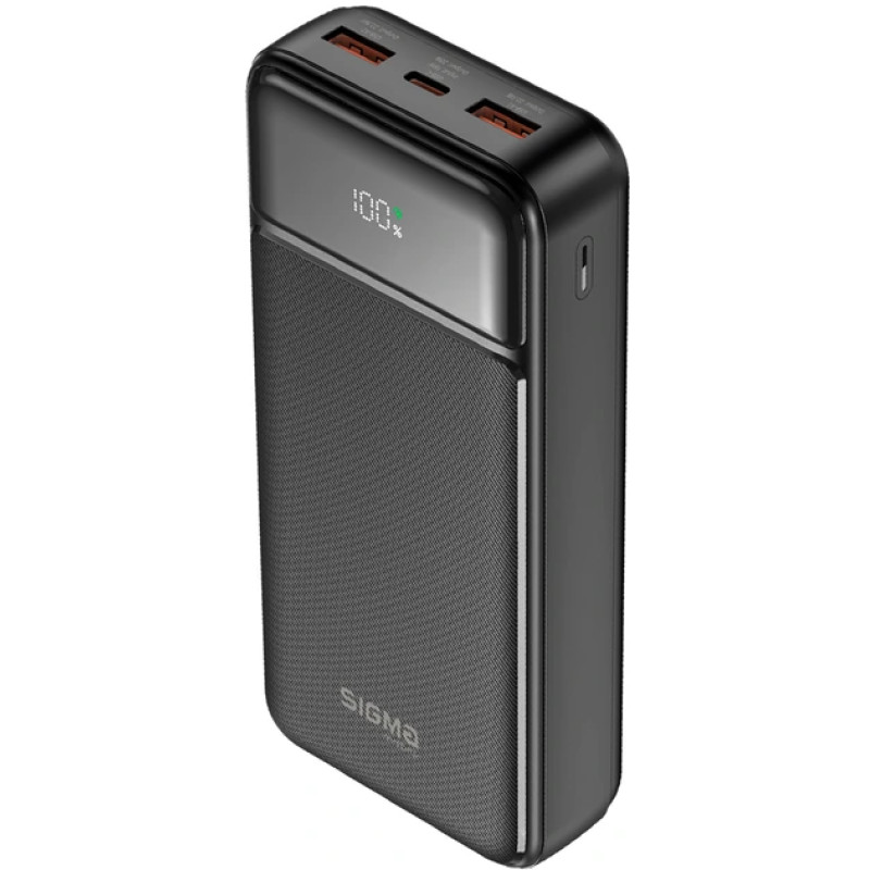 Power Bank Sigma X-power SI20A4QL 20000mAh 22,5W PD20W black UA