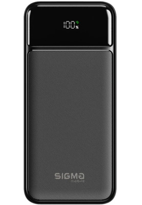 Power Bank Sigma X-power SI30A4QL 30000mAh 22,5W PD20W black UA