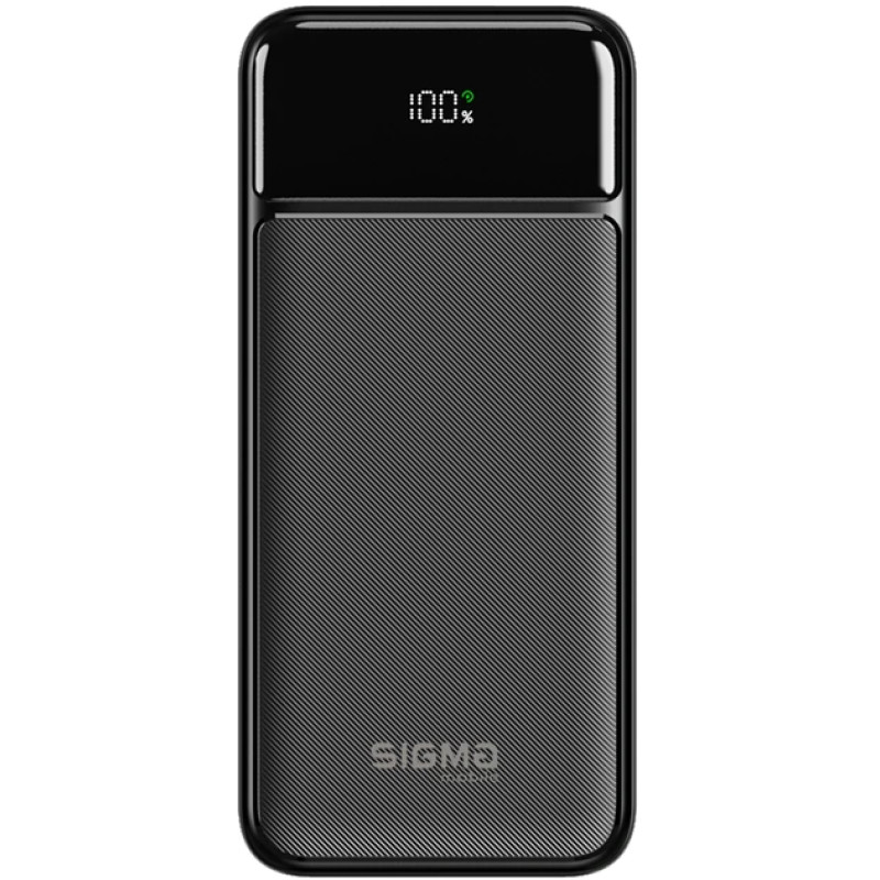 Power Bank Sigma X-power SI30A4QL 30000mAh 22,5W PD20W black UA