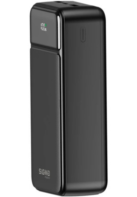 Power Bank Sigma X-power SI30A4QL 30000mAh 22,5W PD20W black UA