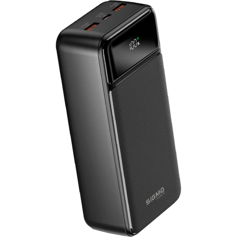 Power Bank Sigma X-power SI30A4QL 30000mAh 22,5W PD20W black UA
