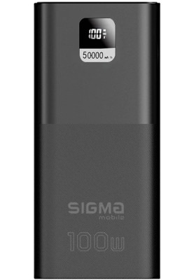 Power Bank Sigma X-power SI50A6QLX 50000mAh PD 100W black UA