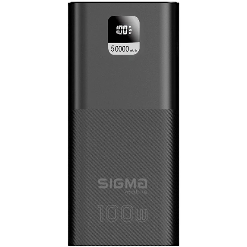 Power Bank Sigma X-power SI50A6QLX 50000mAh PD 100W black UA