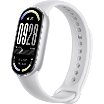 Фітнес-браслет Xiaomi Mi Band 10 Glacier Silver (BHR07PSGL) UA