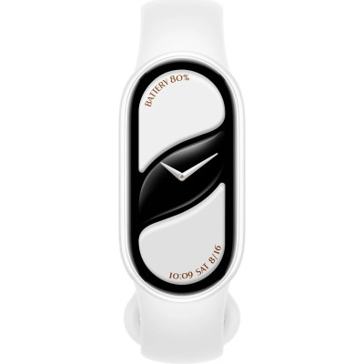 Фітнес-браслет Xiaomi Mi Band 10 Ceramic Edition Pearl White (BHR07Y5GL) UA
