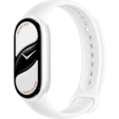 Фітнес-браслет Xiaomi Mi Band 10 Ceramic Edition Pearl White (BHR07Y5GL) UA