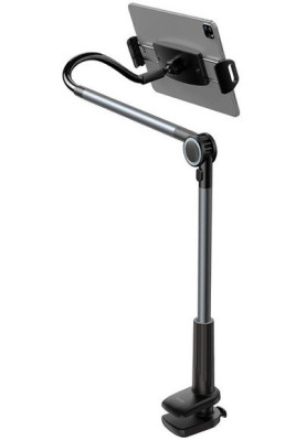 Настільна підставка Baseus Otaku Life Rotary Adjustment Pro Black (LUZQ000013) gray