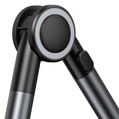 Настільна підставка Baseus Otaku Life Rotary Adjustment Pro Black (LUZQ000013) gray