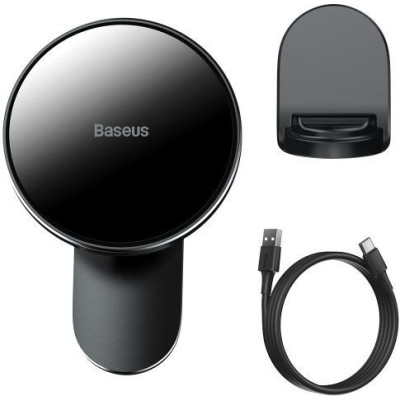 Холдер Baseus 15W Magnetic 360 Big Energy WXJN-01 black