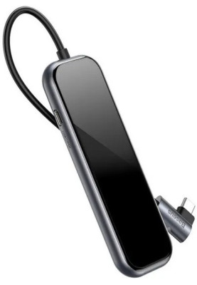 USB HUB Baseus Superlative Multifunctional 4in1 USB-C to 4USB 3.0 (CAHUB-EZ0G) gray