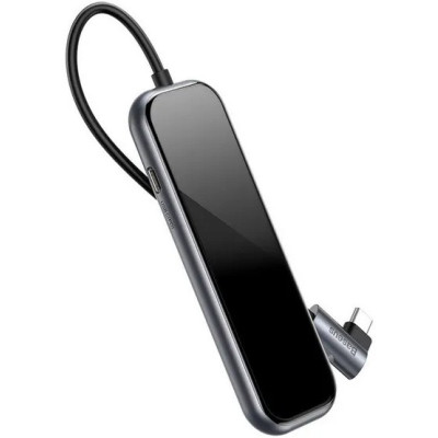 USB HUB Baseus Superlative Multifunctional 4in1 USB-C to 4USB 3.0 (CAHUB-EZ0G) gray