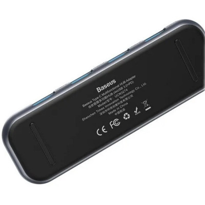 USB HUB Baseus Superlative Multifunctional 4in1 USB-C to 4USB 3.0 (CAHUB-EZ0G) gray