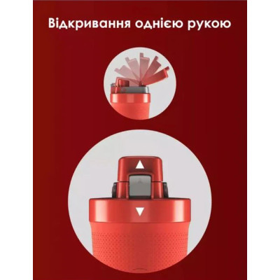 Пляшка-шейкер OYeet S2 700 мл red UA