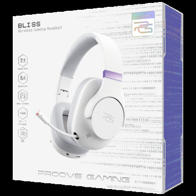 Bluetooth Stereo Proove Gaming Bliss white (GHBL00010002) UA