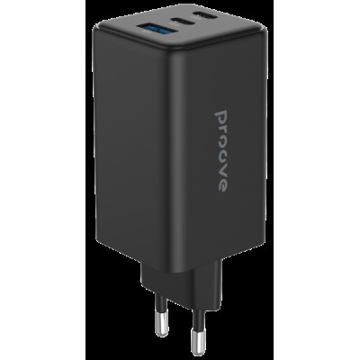 МЗП блочок Proove Pocket GaN 100W 2USB-C/USB-A black (WCPG10012201)