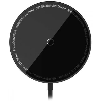 БЗП Baseus Simple Mini3 15W Wireless Charger MagSafe black (CCJJ040001)
