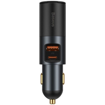 АЗП блочок Baseus Share Together Fast Charge Car Charger 120W USB-A/Type-C (CCBT-C0G)