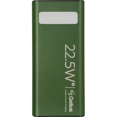 Power Bank Gelius Lightstone GP-PB300 30000mAh 22.5W QC/PD Green