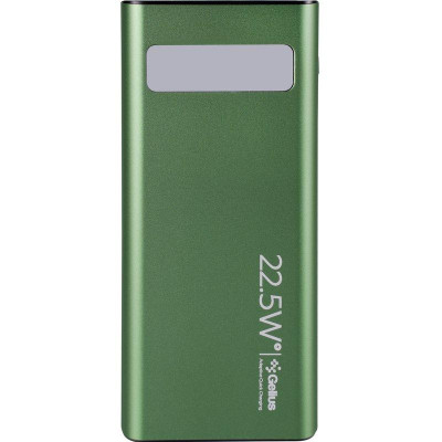 Power Bank Gelius Lightstone GP-PB300i 20000mAh 22.5W QC/PD Green