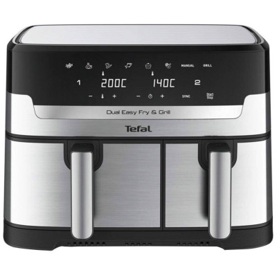 Мультипіч (аерофритюрниця) Tefal Dual Easy Fry&Grill Air Fryer EY905D10 UA
