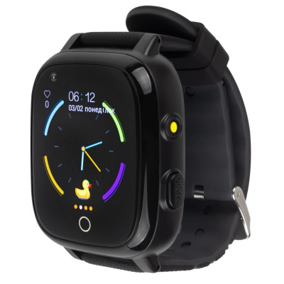 Smart Watch AmiGo GO005 4G WIFI Thermometer Black
