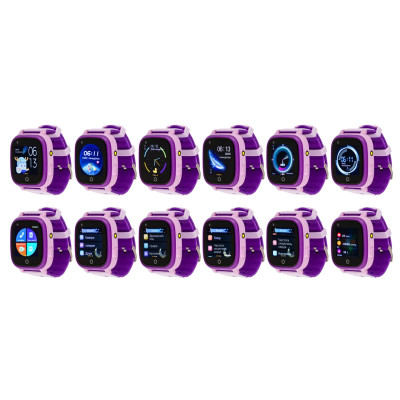Smart Watch AmiGo GO005 4G WIFI Thermometer Purple Smart Watch AmiGo GO005 4G WIFI Thermometer Purple
