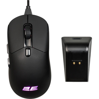 Bluetooth миша 2E Gaming MG360 WL USB-A/WL/BT black (2E-MG360UB-WL) UA
