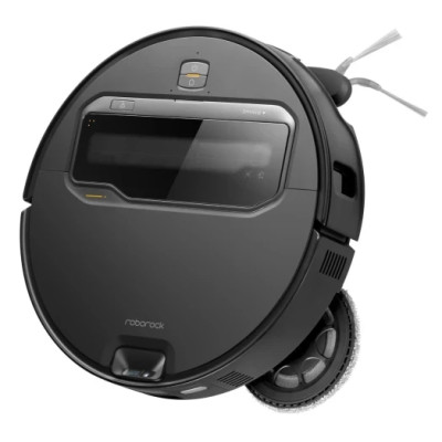 Робот-пилосос з вологим прибиранням Roborock Saros Z70 Black UA
